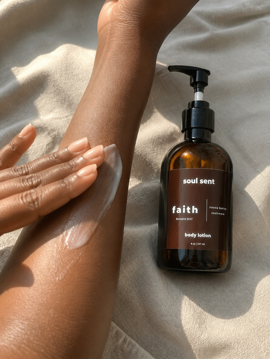 gift ideas built around faith hydrating body lotion