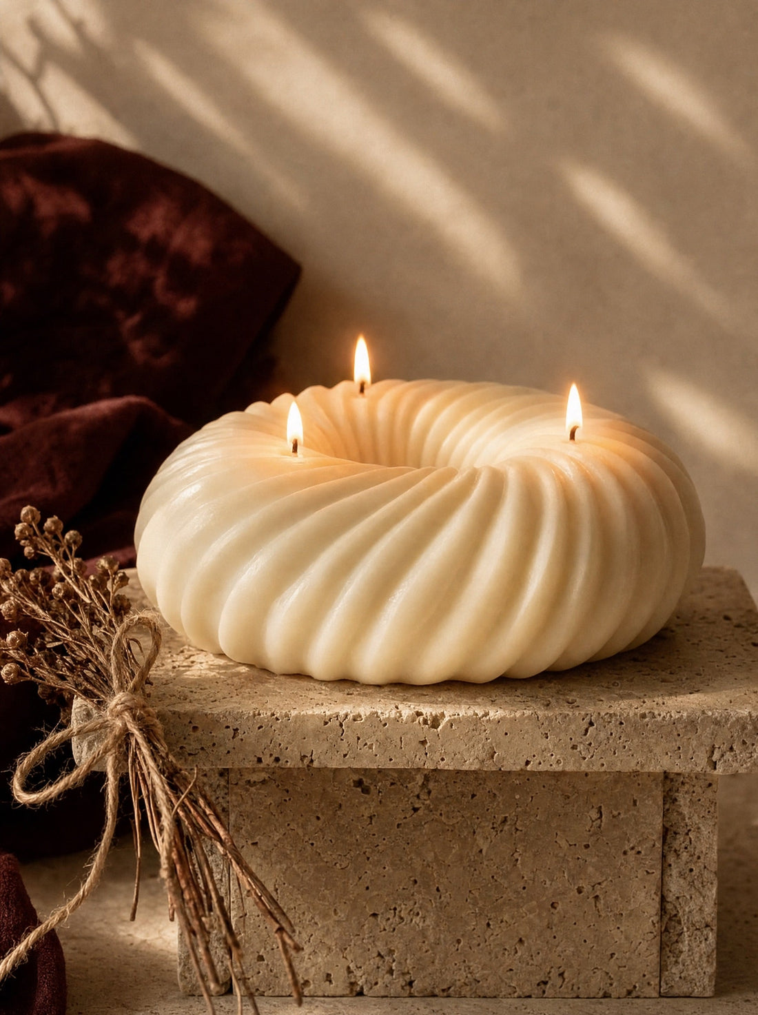 the real science behind how a sculpted candle holds its shape