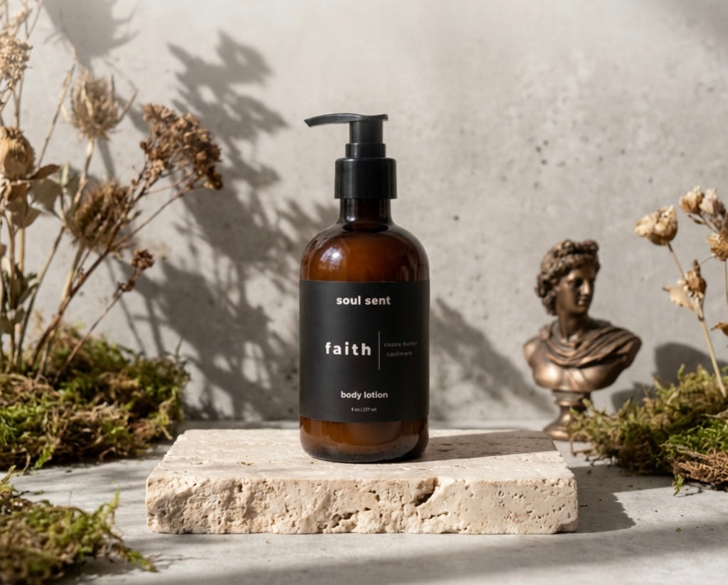 faith body lotion Soul Sent