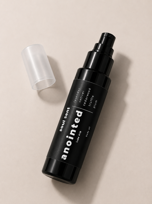 anointed luxury weightless body oil Soul Sent