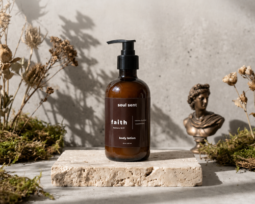 faith body lotion Soul Sent