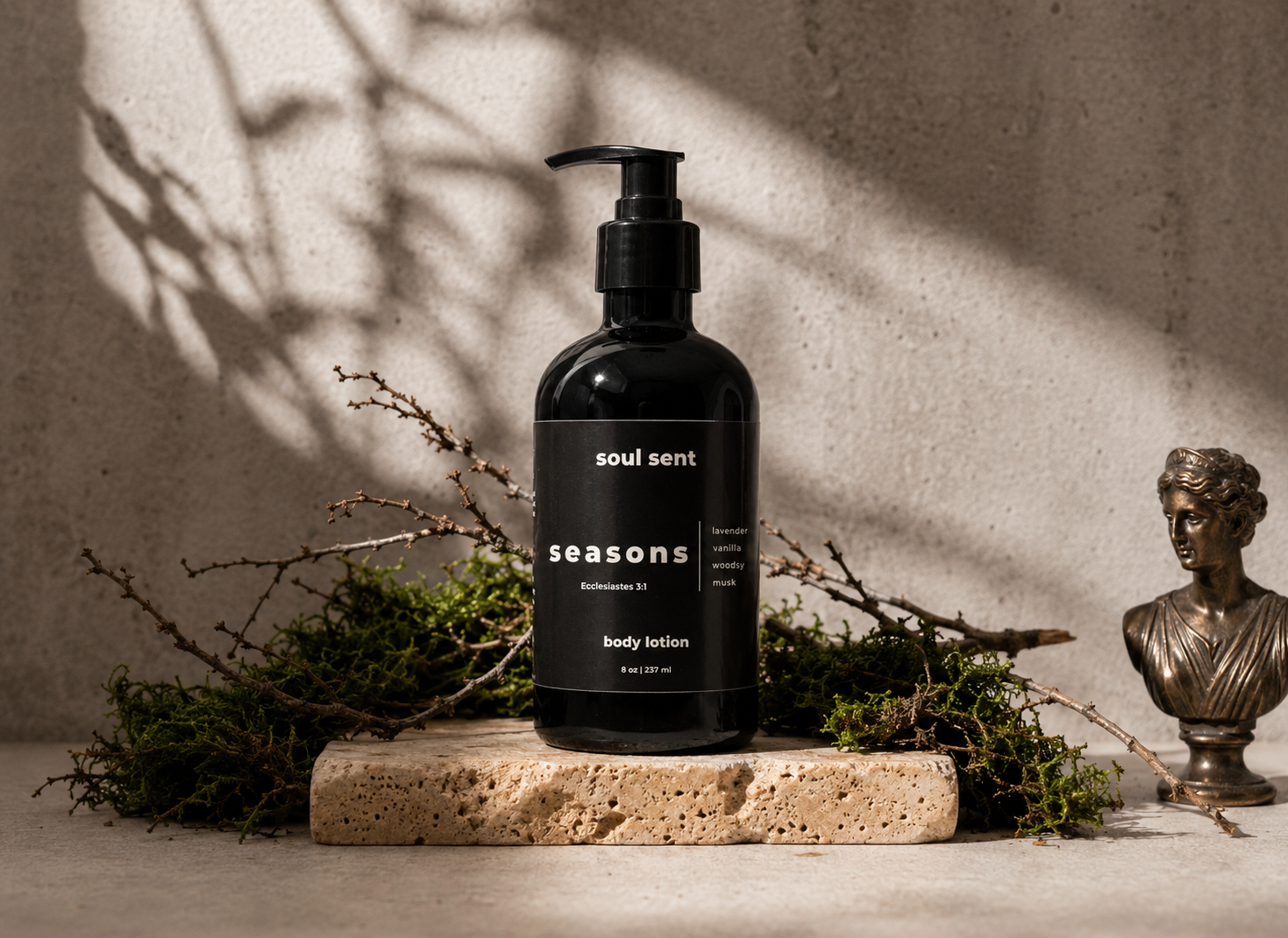 seasons men's body lotion Soul Sent